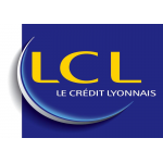 logo LCL le crédit Lyonnais COLOMBES