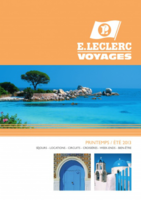 Catalogue Printemps / Été 2013 - E.Leclerc voyages