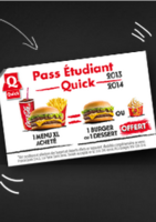 Découvrez les avantages du Pass étudiant Quick - Quick