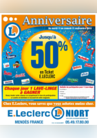 Anniversaire - E.Leclerc