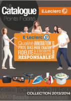 Le catalogue points fidélité - E.Leclerc