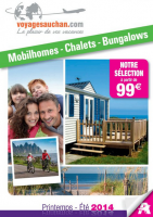 Brochure mobilhomes-chalets-bungalows printemps-été 2014 - Les Halles d'Auchan