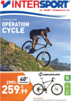 Opération cycle - Intersport