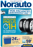 Vos vacances n'attendent pas ! - Norauto