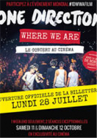 One Direction :  le concert au cinéma !  - Carrefour Spectacles