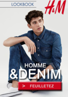 Les looks homme denim - H&M