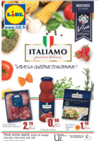 Italiamo : vive la cuisine italienne - Lidl