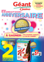 L'anniversaire Casino acte 2 - Géant Casino