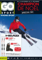 Champion de Noël spécial ski - Go Sport