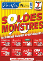 Soldes monstres ! - Pacific Pêche