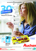 30%d'économies sur les produits laitiers - Auchan