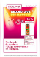 Le grand live des marques - Monoprix