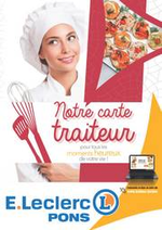 Tarifs  : Carte traiteur