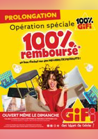 CATALOGUE 100% REMBOURSE PROLONGATION - Gifi