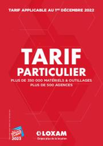 Prospectus  : TARIF PARTICULIER 2023