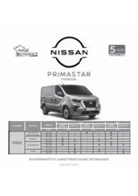 Prospectus Nissan BIESLES : Nissan Primastar