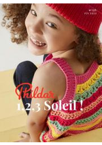 Prospectus Phildar : Catalogue N°225 : ENFANT - 1,2,3 SOLEIL !