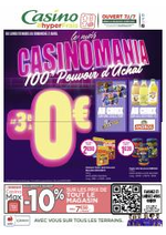 Prospectus Géant Casino : le mois CASINOMANIA 100% Pouvoir d'Achat