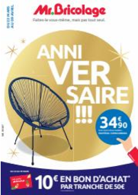 Evénements Mr Bricolage PONTARLIER : Anniversaire !!!