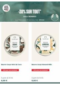Prospectus The Body Shop PARIS C.C CARRE SENART : Offres Speciales