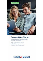 Promos et remises  : Convention Clarté Crédit Mutuel Anjou