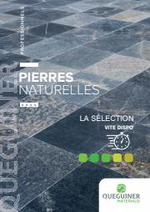 Catalogues et collections Quéguiner matériaux : Catalogue Pierres Naturelles 2023