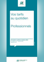 Professionels / Vos Tarifs au Quotidien - Crédit Agricole