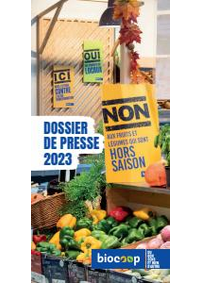 Prospectus Biocoop PRADES : DOSSIER  DE PRESSE  2023