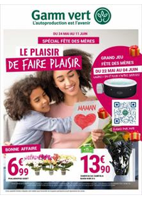 Prospectus Gamm vert : Catalogue Gamm Vert