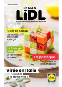 Journaux et magazines Lidl SAINT GIRONS : Lidl le mag