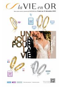 Prospectus Auchan BESSONCOURT : Bijouterie pour Mariages et fiançailles