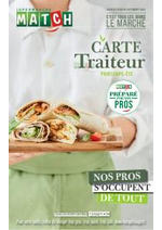 Promos et remises  : CARTE Traiteur PRINTEMPS-ÉTÉ