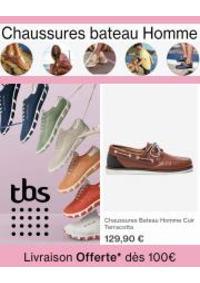 Prospectus TBS Paris 17 - Ternes : Chaussures Bateau Homme
