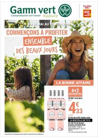 Prospectus Gamm vert PONTARLIER : Catalogue Gamm vert