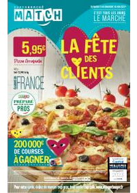 Prospectus Supermarchés Match Calais Bd Lafayette : LA FÊTE DES CLIENTS