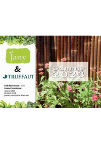 Prospectus Truffaut Longueau - à proximité d'Amiens : Truffaut Catalogue Gamme Jany 2023