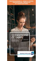 Bpalc tarifs professionnels d'entreprises Prospectus Banque Populaire : Bpalc tarifs professionnels d'entreprises