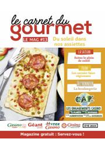 Prospectus Supermarchés Casino : Le carnet du gourmet