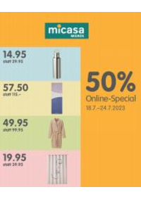 Prospectus Micasa Steinhausen - Zugerland : 50% Online-Special