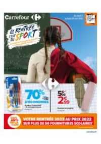 Prospectus Carrefour NICE C.C Lingostière : Rentrée des classes