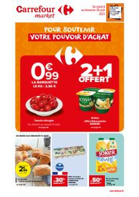 Prospectus Carrefour Market MIMIZAN : Pour soutenir votre pouvoir d'achat