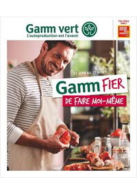 Prospectus Gamm vert BAIN DE BRETAGNE : Catalogue Gamm vert