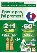 Promos et remises  : J'peux pas, j'ai promos du 8 au 28 août 2023 !