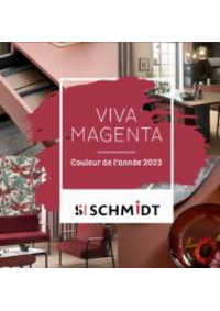 Prospectus Cuisines Schmidt LANGON : Viva Magenta couleur de l'anne 2023