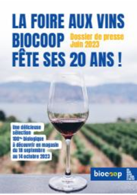 Prospectus Biocoop SAINT GIRONS : Foire aux Vins Biocoop 2023