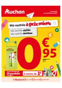 Prospectus Auchan Louvroil : Ma rentrée à prix minus