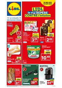 Prospectus Lidl LE BLANC : Catalogue de la semaine