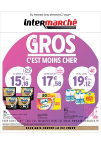 Prospectus Intermarché Super Bordes : EVE GROS VOLUMES AOUT