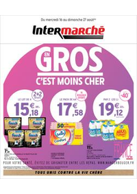 Prospectus Intermarché Super Gruissan : EVE GROS VOLUMES AOUT
