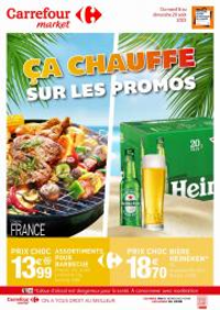 Prospectus Carrefour Market PONT L'ABBE D'ARNOULT : Ca chauffe sur le promos!